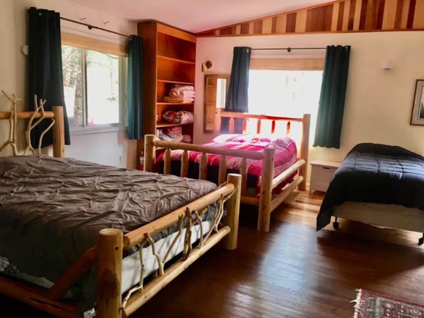 Trail Cabin sleeping space